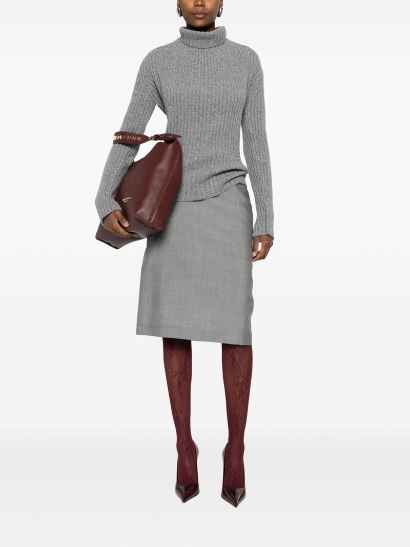 Victoria Beckham ribbed roll-neck sweater outlook