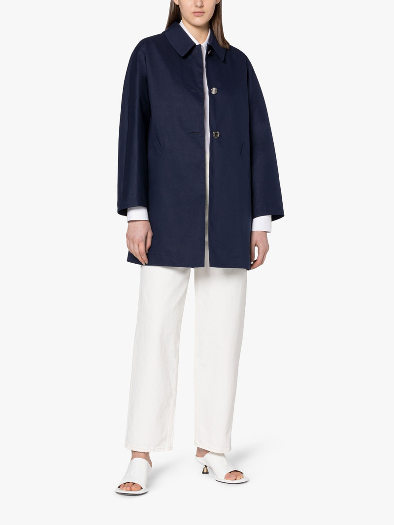 Mackintosh HARTWOOD INK X WHISPER WHITE RAINTEC COTTON SHORT COAT outlook
