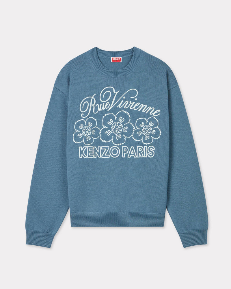 'KENZO Constellation' genderless embroidered jumper in wool and cotton 1