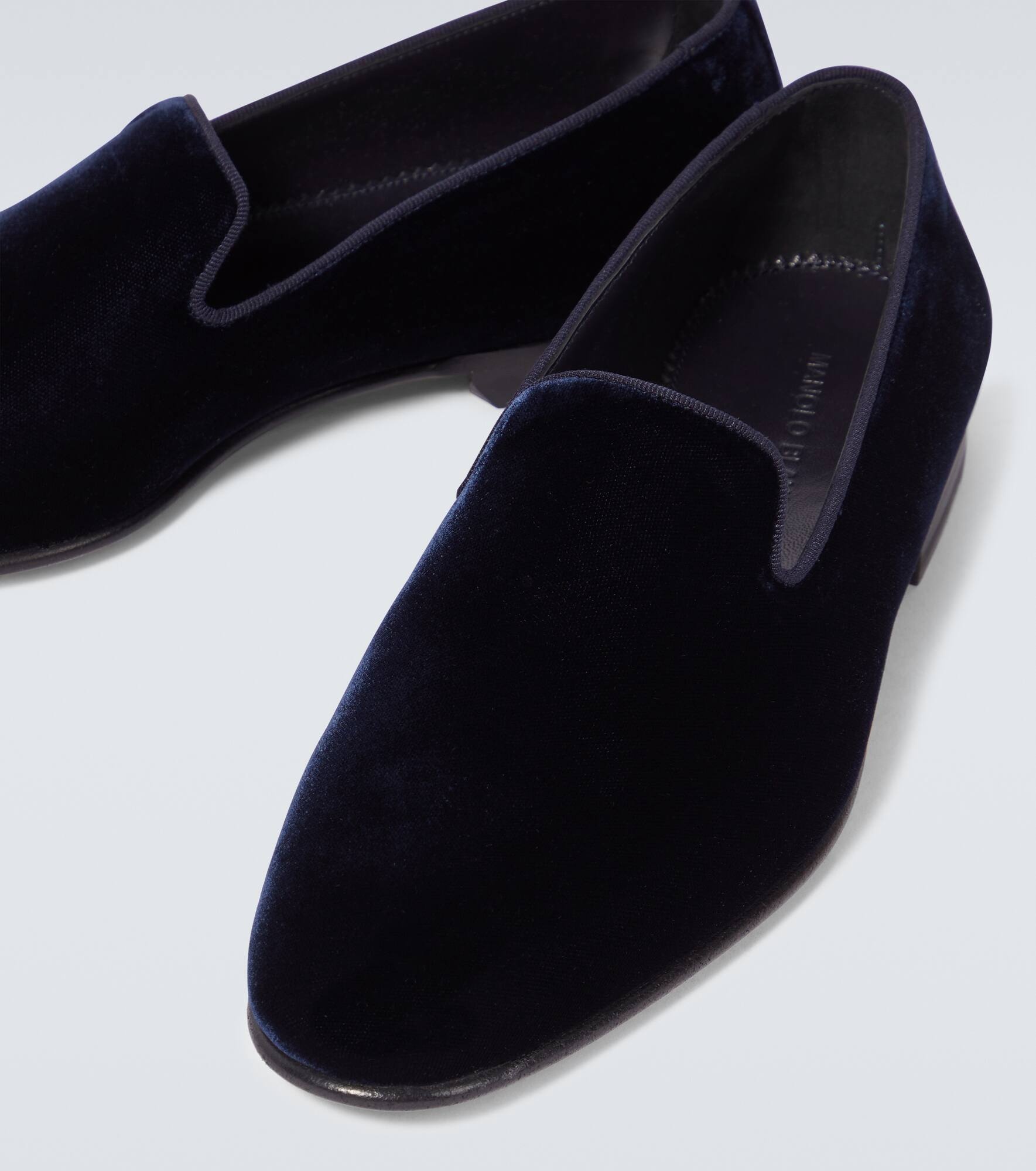 Mario velvet loafers - 3