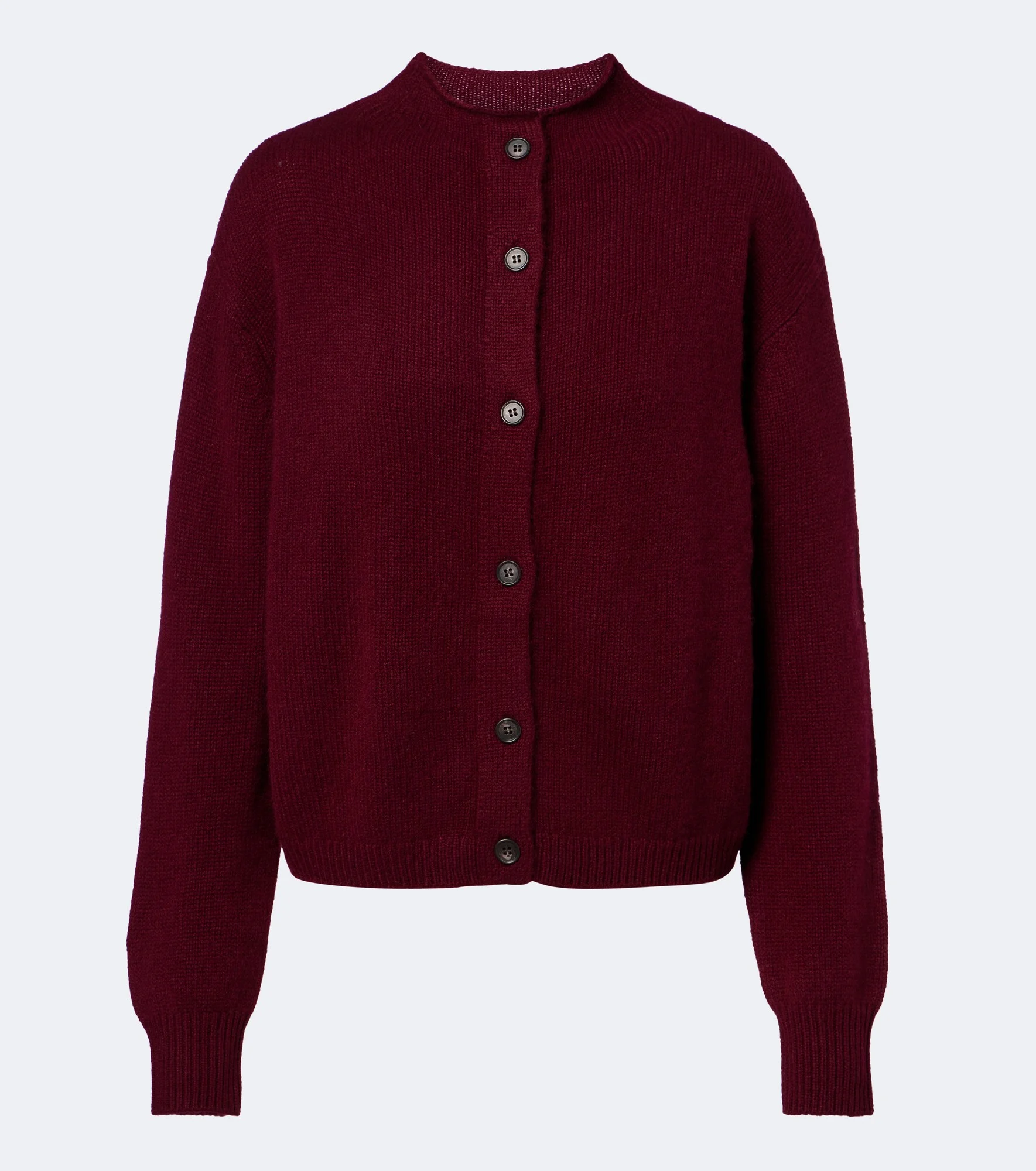 Zirelle cashmere mockneck cardigan - 1