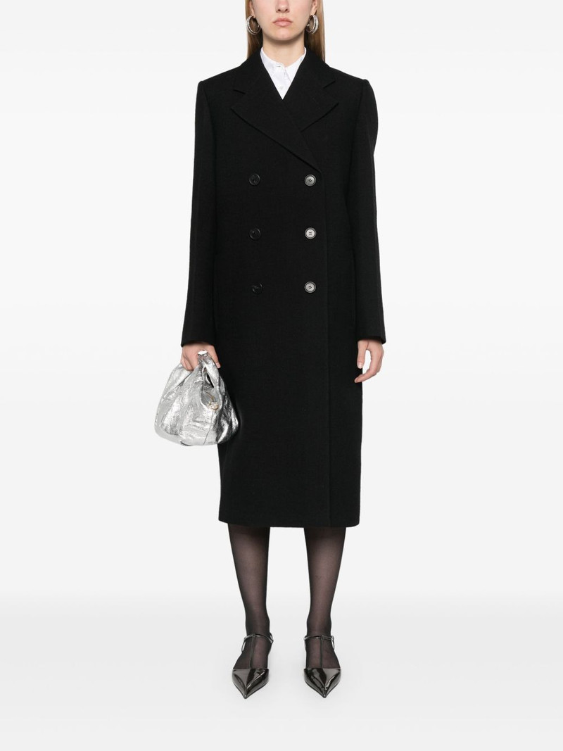 Prada virgin wool coat outlook