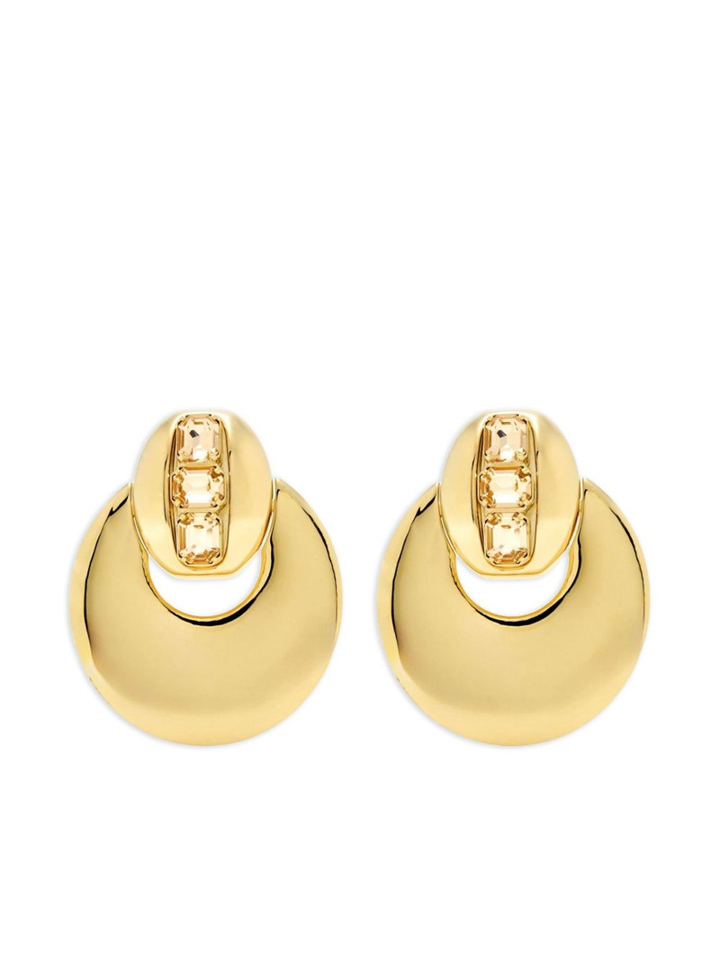 crystal-embellished earrings 1