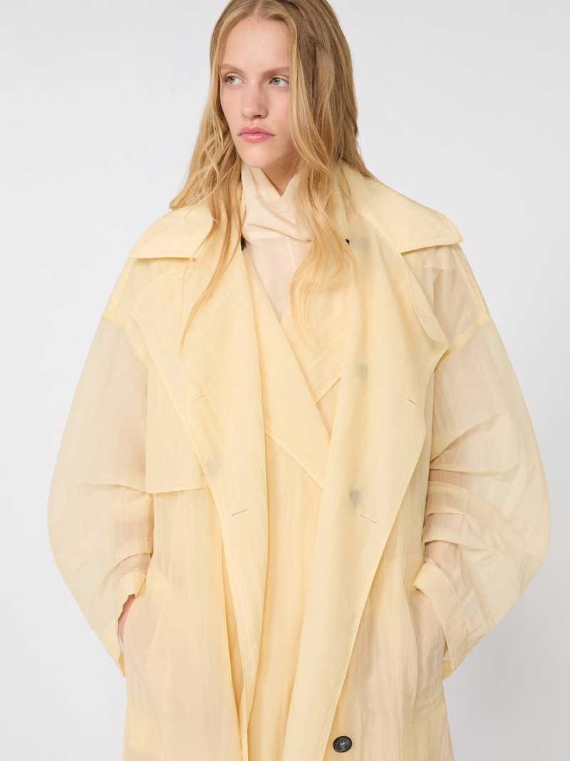 FATA Two-piece technical-fabric trench coat - VANILLA 5
