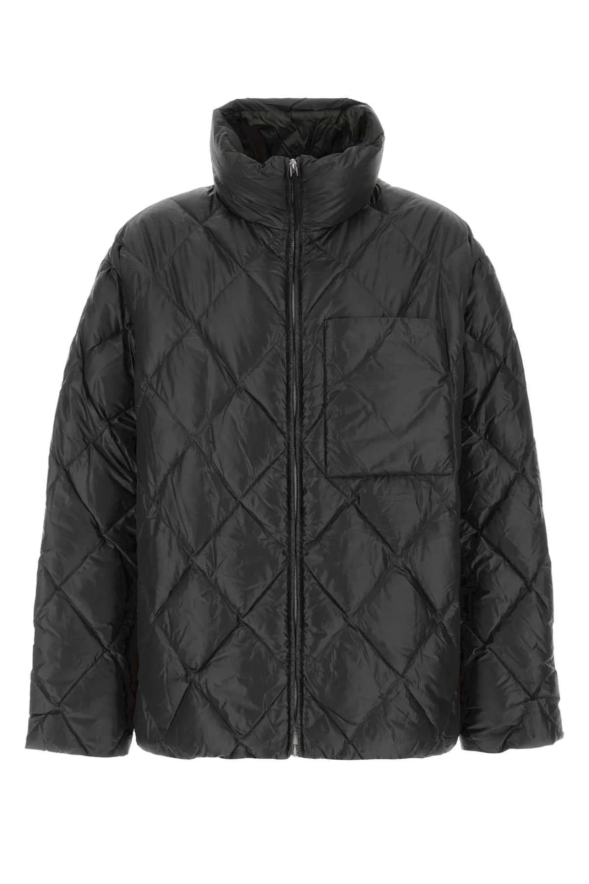 Jil Sander Men Black Nylon Down Jacket - 1