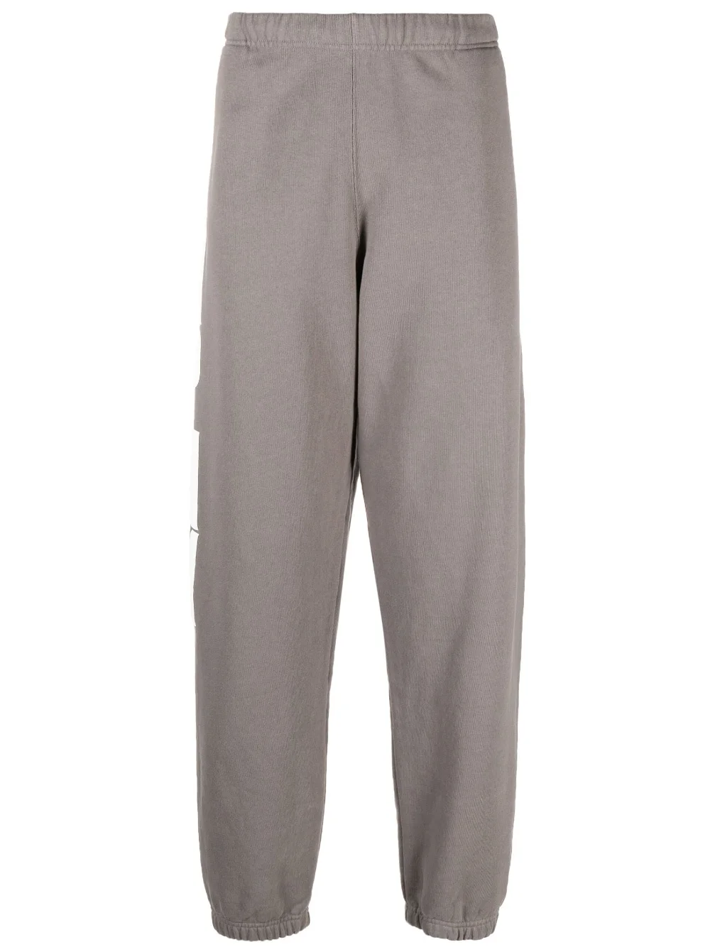 logo-print cotton track pants - 1