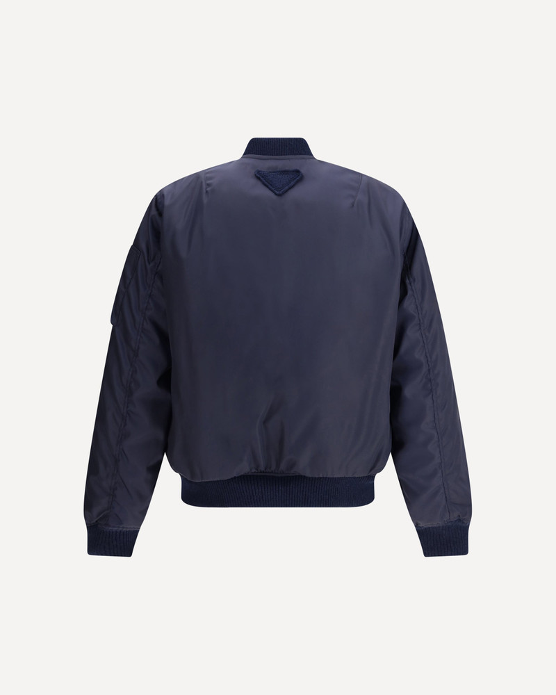 Prada Bomber Jacket with rib-knit collar outlook