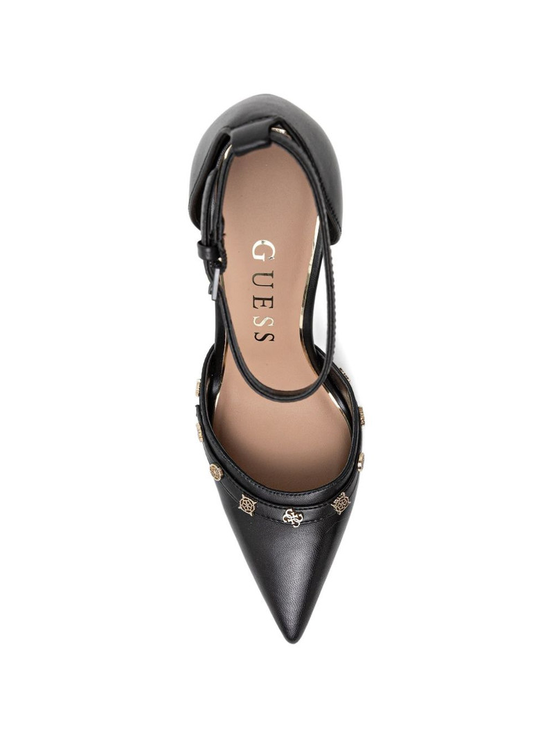 Nanae ankle strap embellishment pumps 3