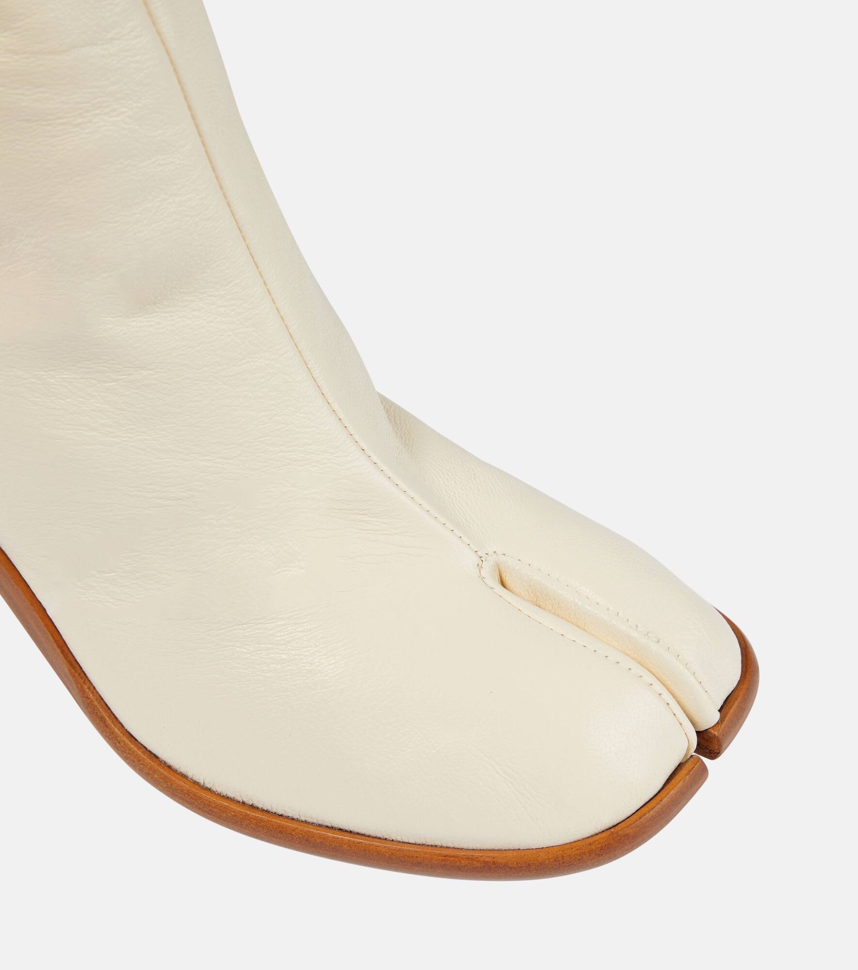 Tabi leather knee-high boots - 6