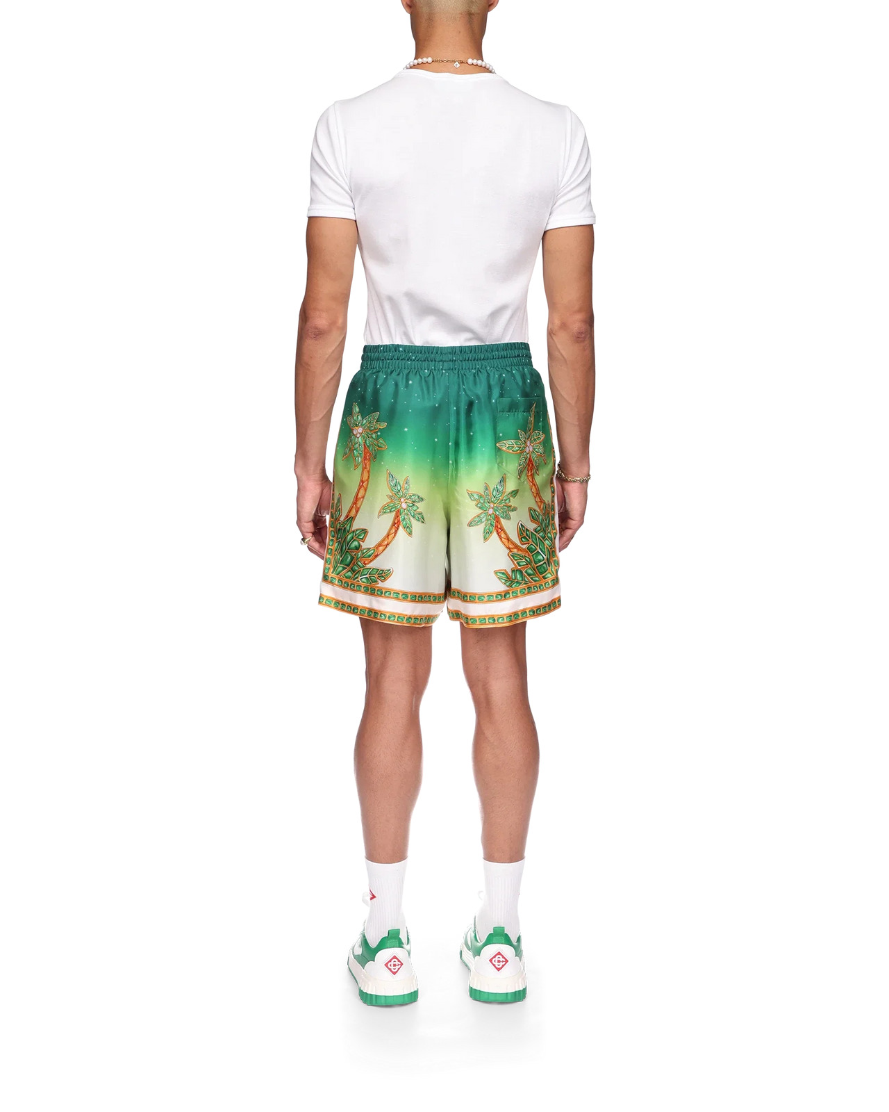 Joyaux D'Afrique Silk Shorts - 4