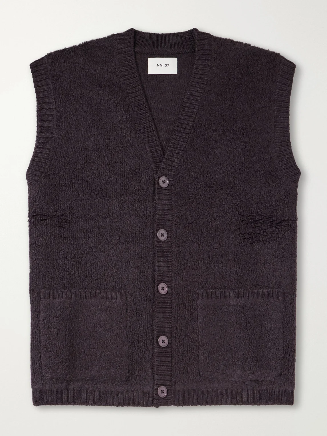 60064 Wool-Terry Fleece Gilet - 1