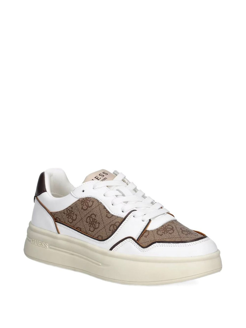 GUESS USA monogram-pattern sneakers outlook