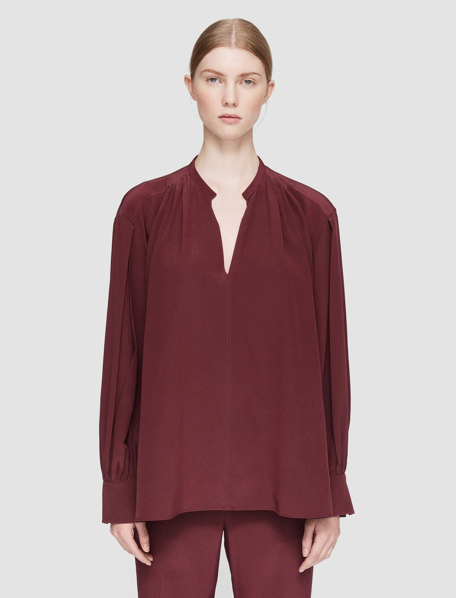 Silk Crepe de Chine Blondel Blouse - 3