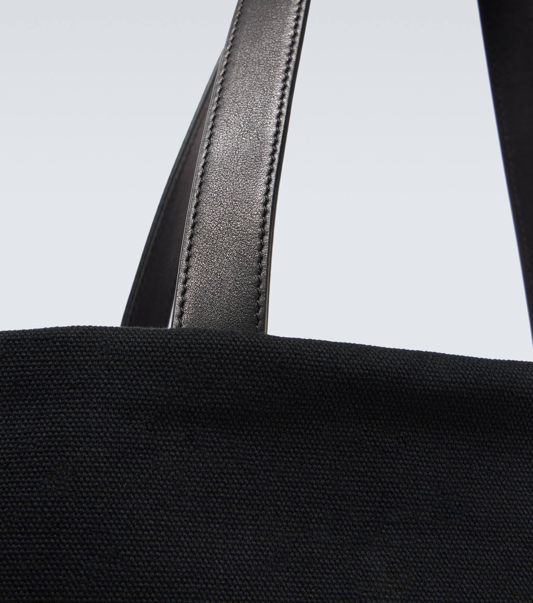 Armory leather-trimmed tote bag - 6