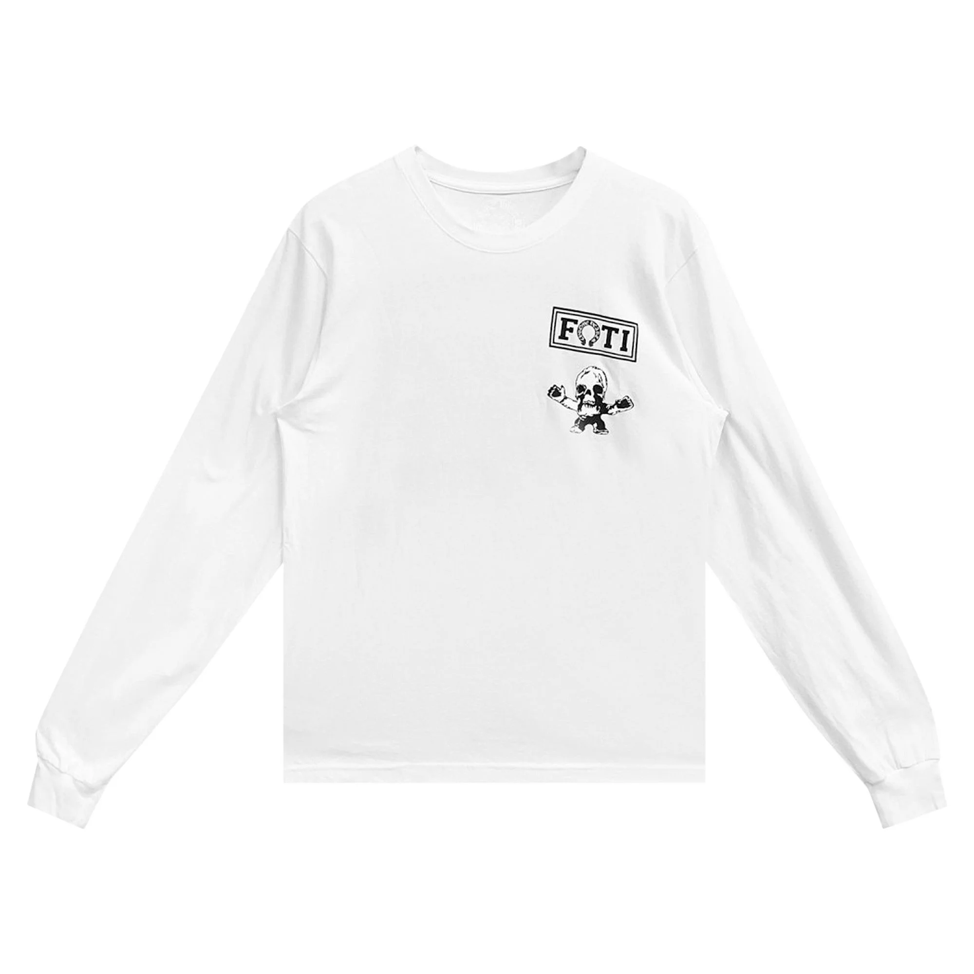Chrome Hearts Foti Long-Sleeve Shirt 'White' - 1