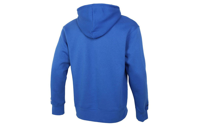 Jordan Men's Air Jordan Sport DNA Solid Color Fleece Lined Hooded Pullover Sports Royal Blue CK9568-480 outlook