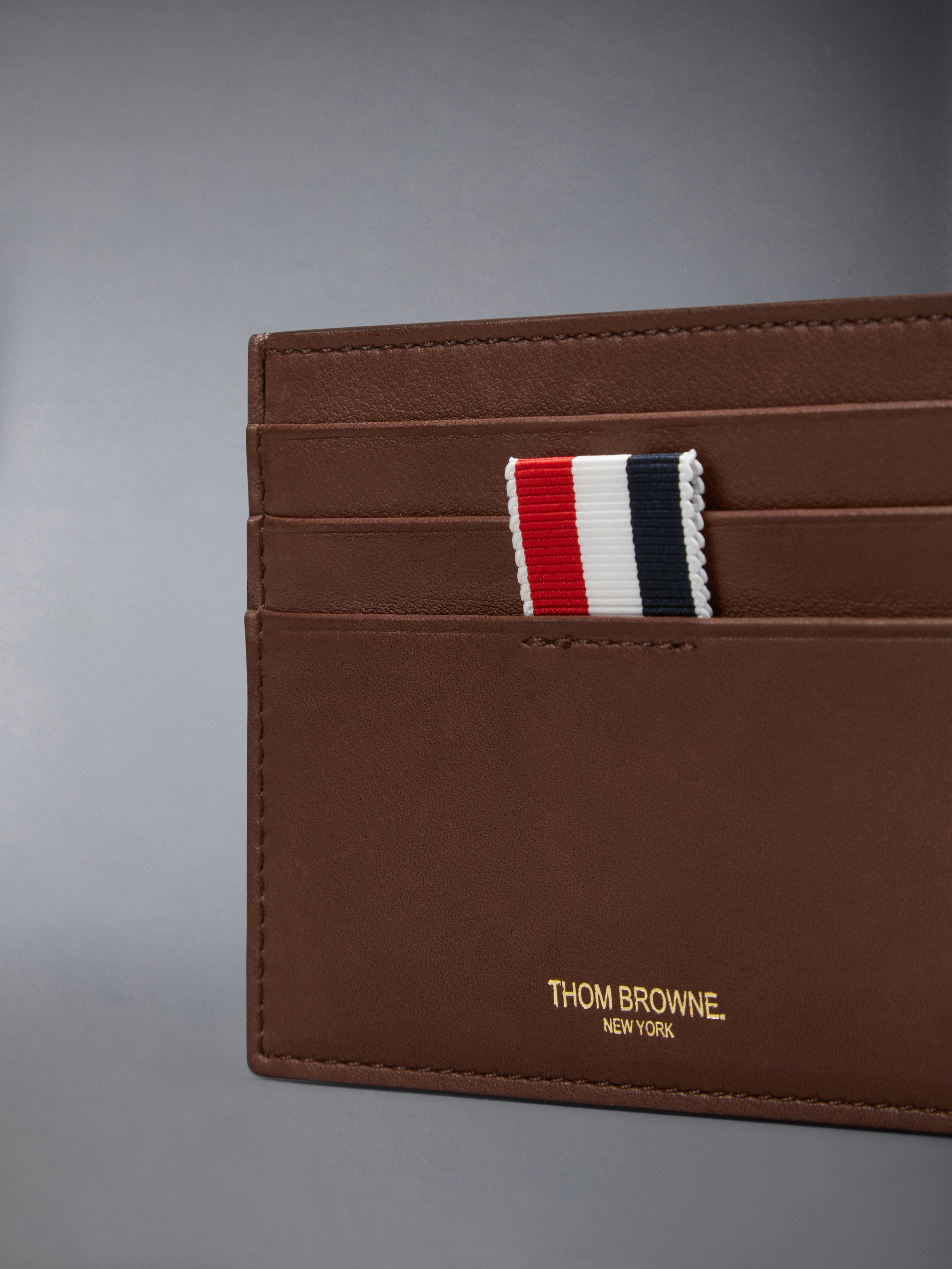 Soft Calf Leather Single Card Holder - 2