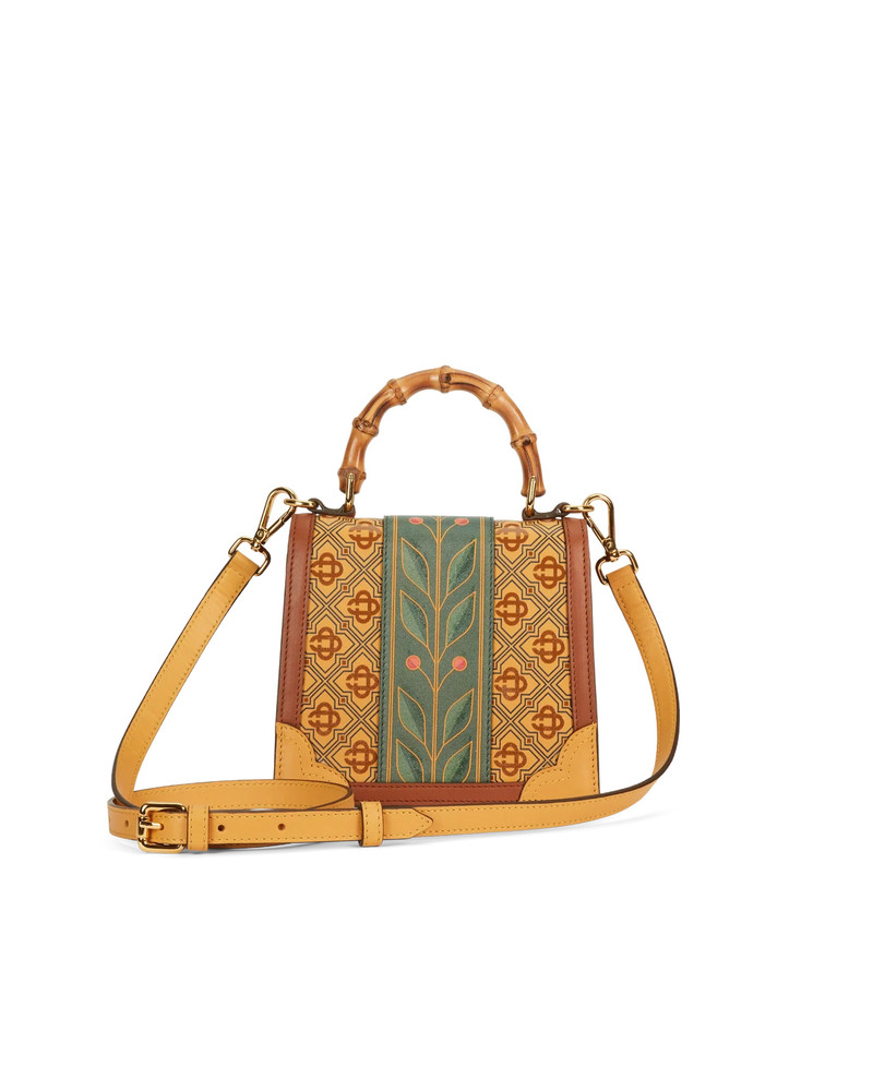 Brown Mini Laurel Jeanne Bag 3