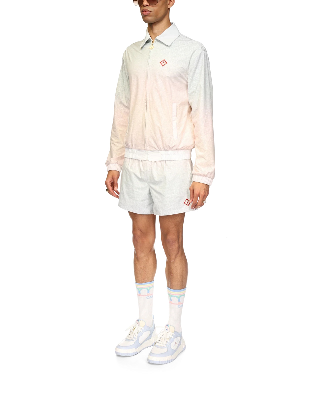 Gradient Laser Detail Track Jacket - 3