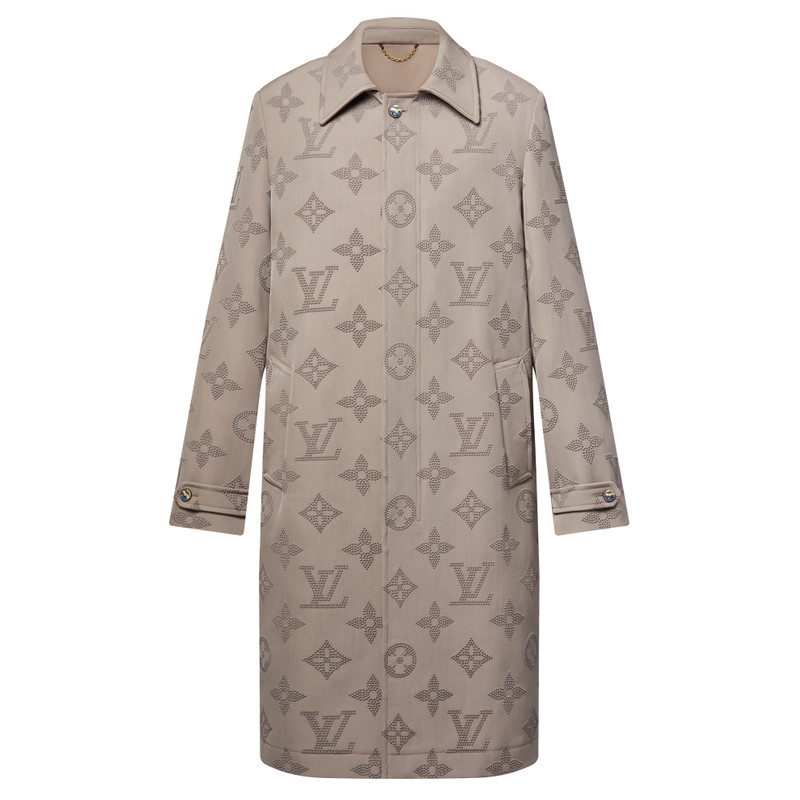 Monogram Embroidered Dandy Raincoat 1