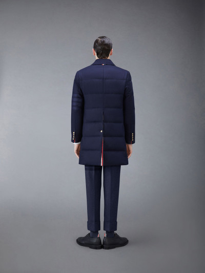 Thom Browne 4-Bar padded coat outlook