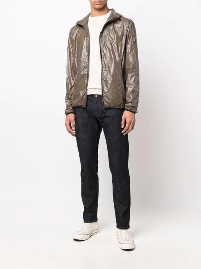 Herno zip-up hooded jacket outlook