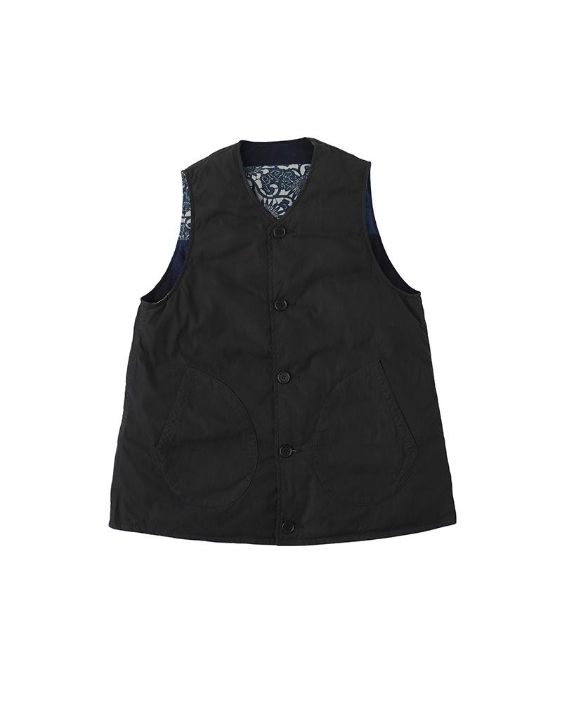 KORA DOWN VEST BLACK - 1