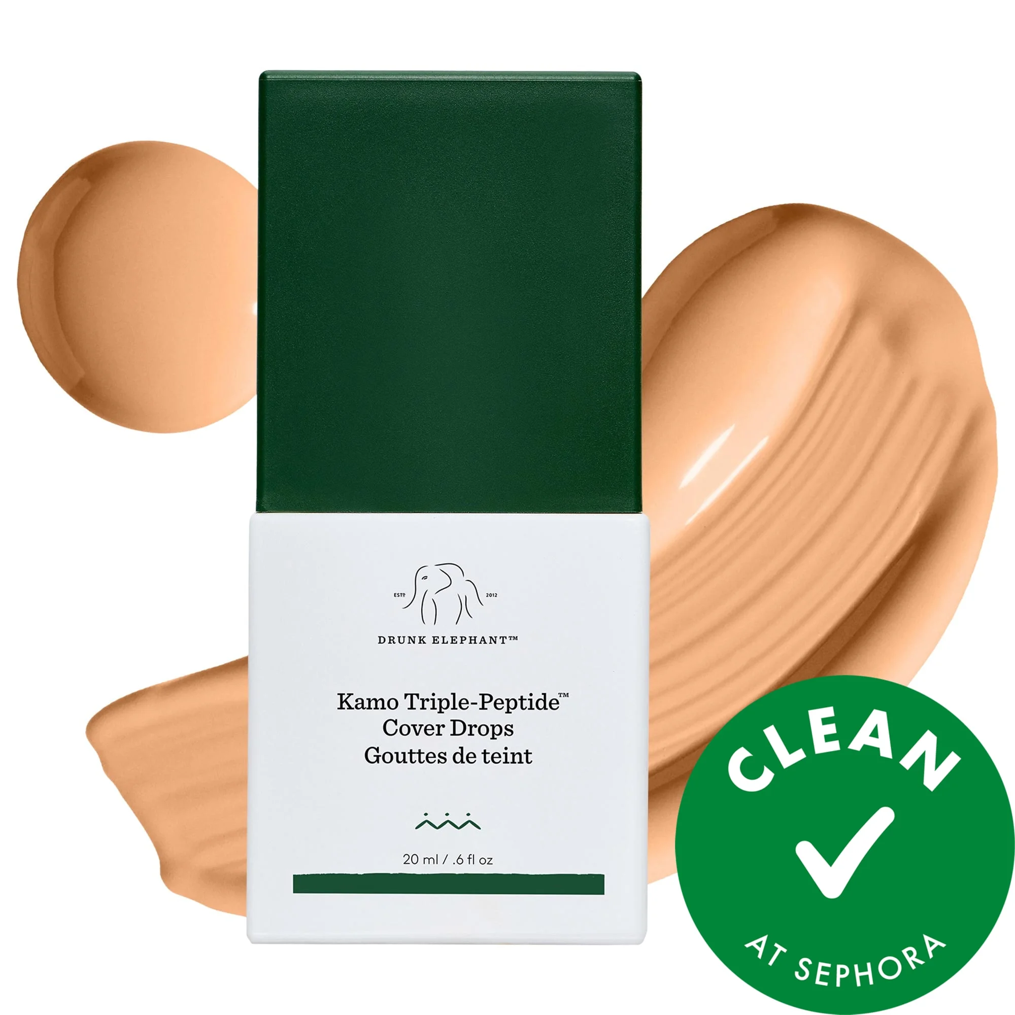 Kamo Triple-Peptide Multi-Use Serum Foundation - 1