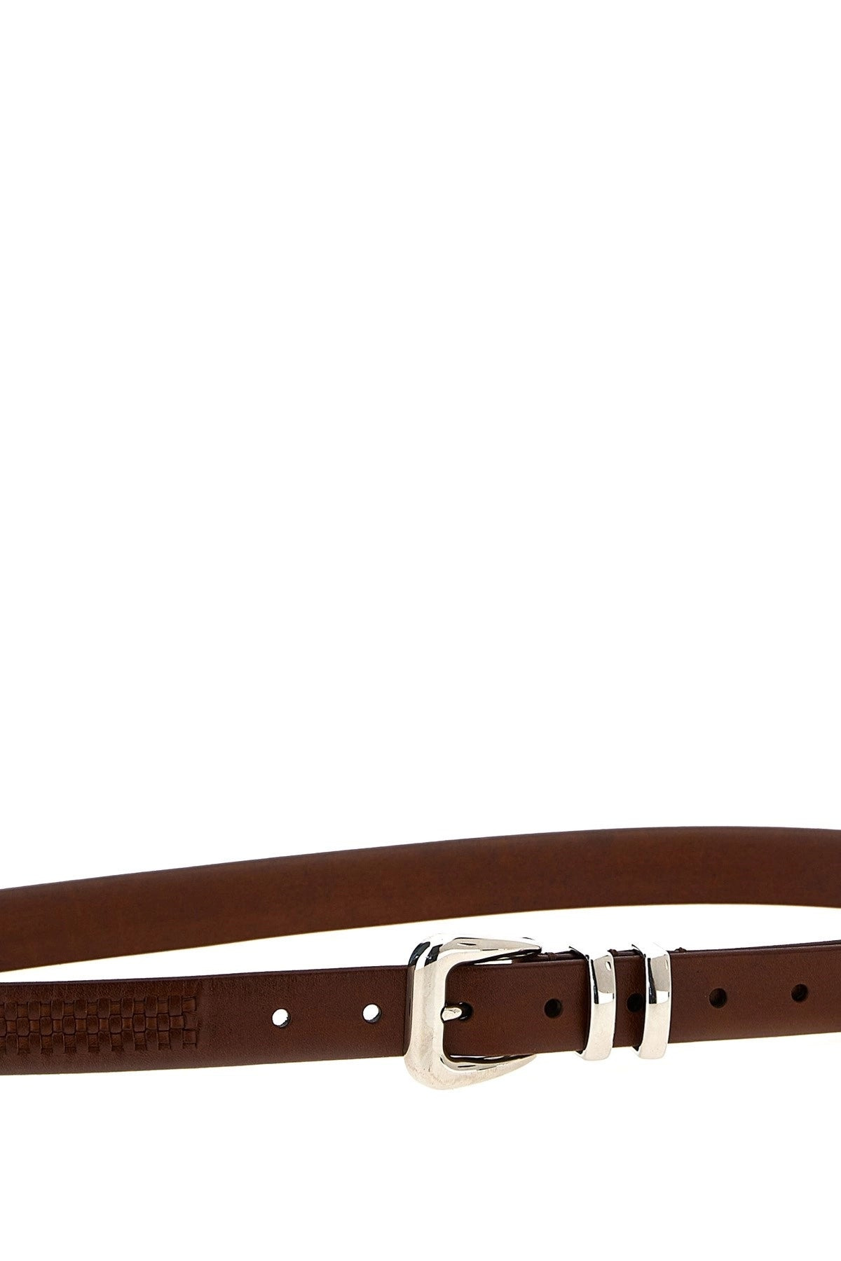 Brunello Cucinelli Men Leather Belt - 3