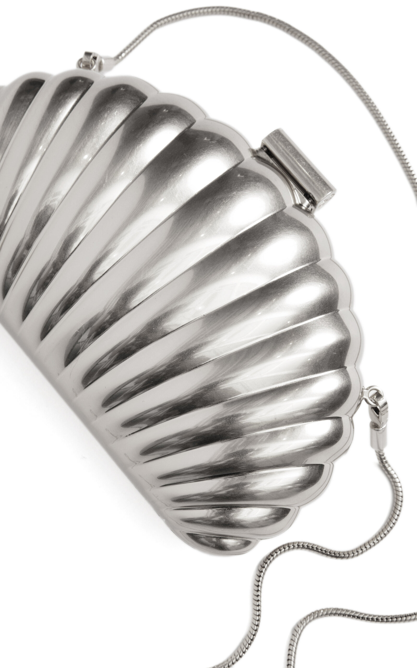 Monet Shell Clutch silver - 3