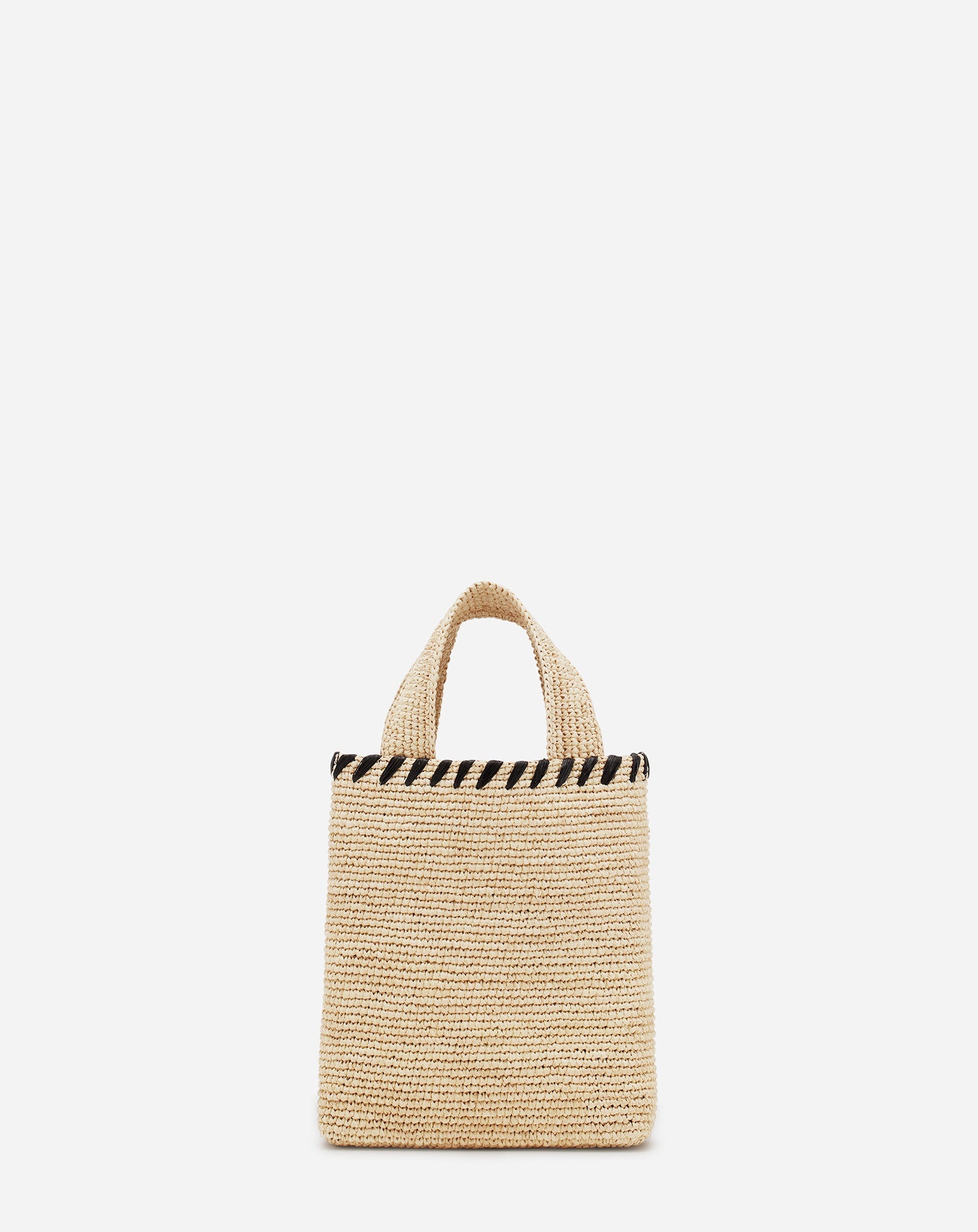 LANVIN NANO RAFFIA TOTE BAG - 4