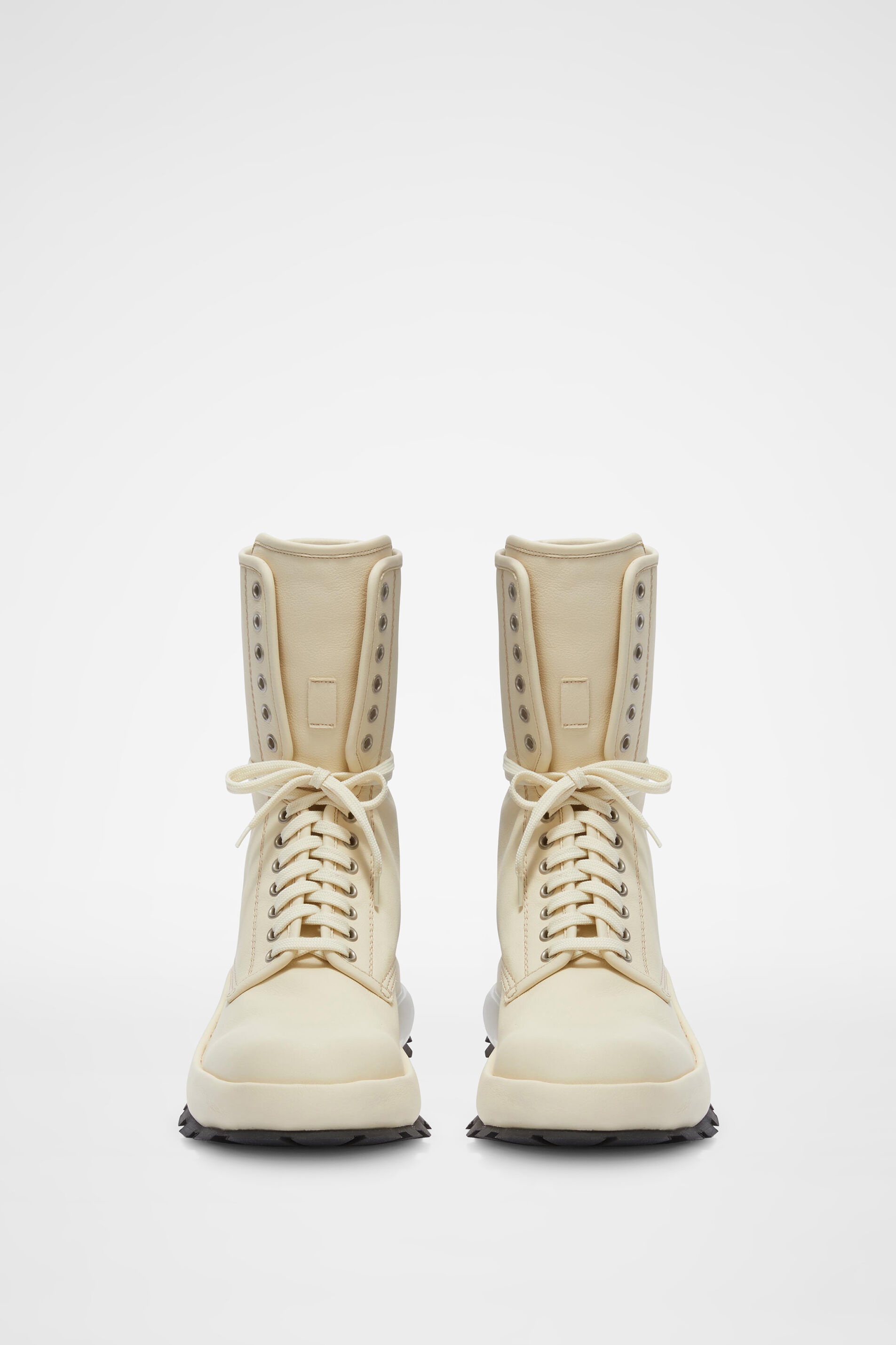 Lace-Up Boots - 5