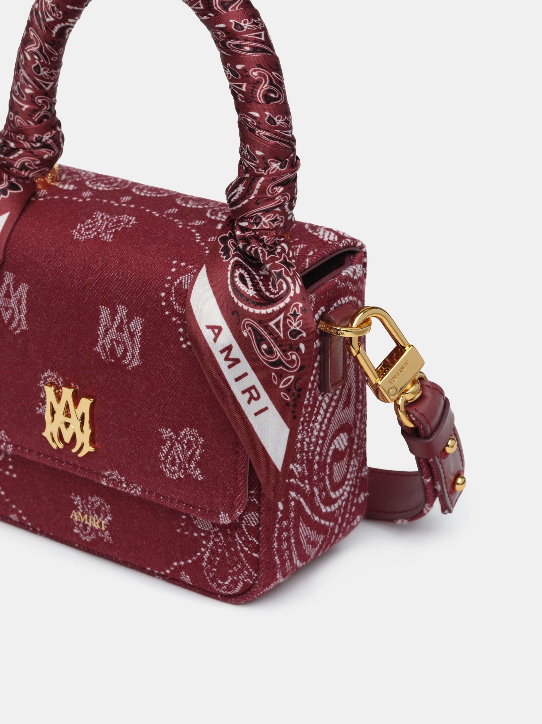 WOMEN'S DENIM BANDANA MICRO MA BAG - 5