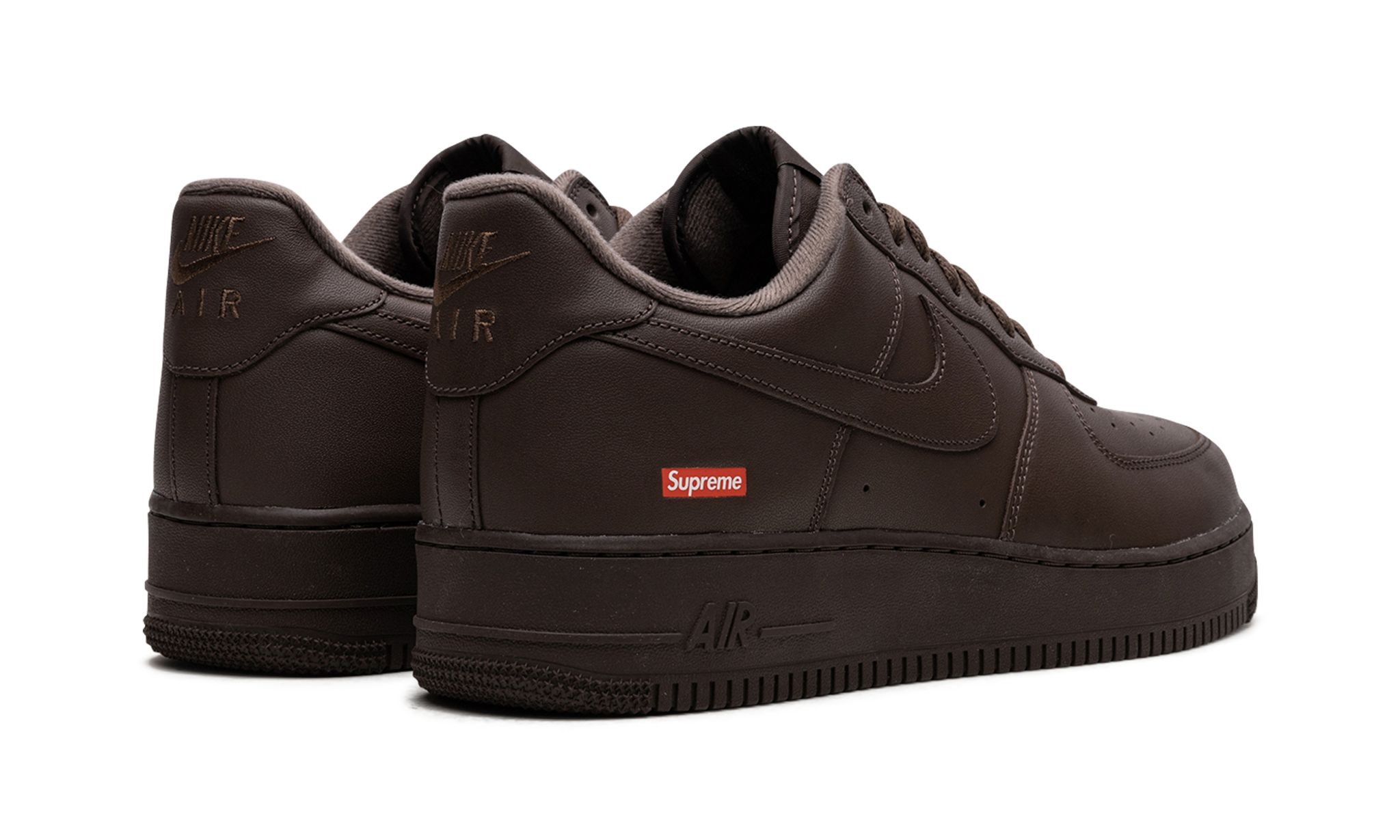 Air Force 1 "Supreme - Mini Box Logo Brown" - 3