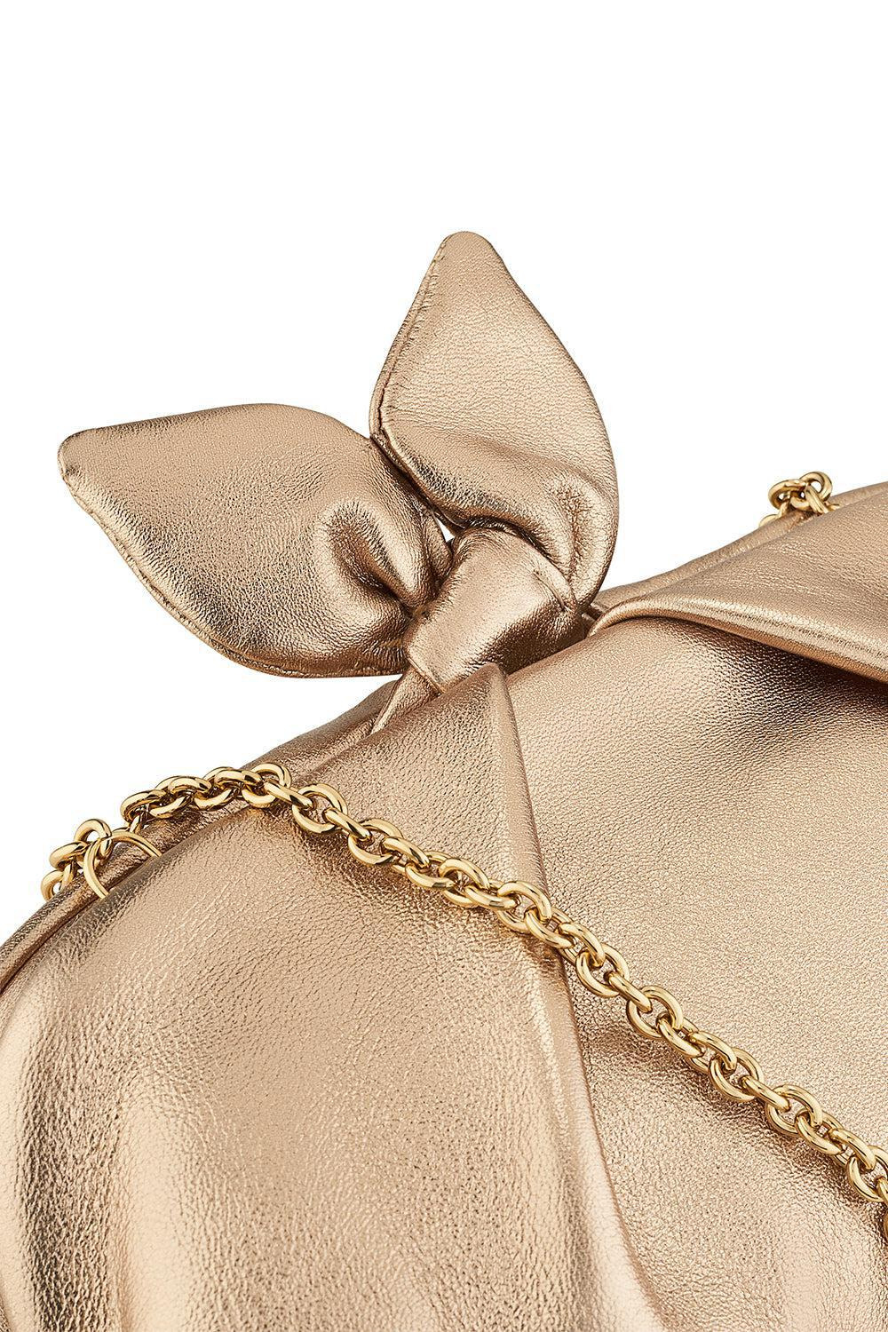 Bow Tie Clutch - Light Copper/Gold - 6