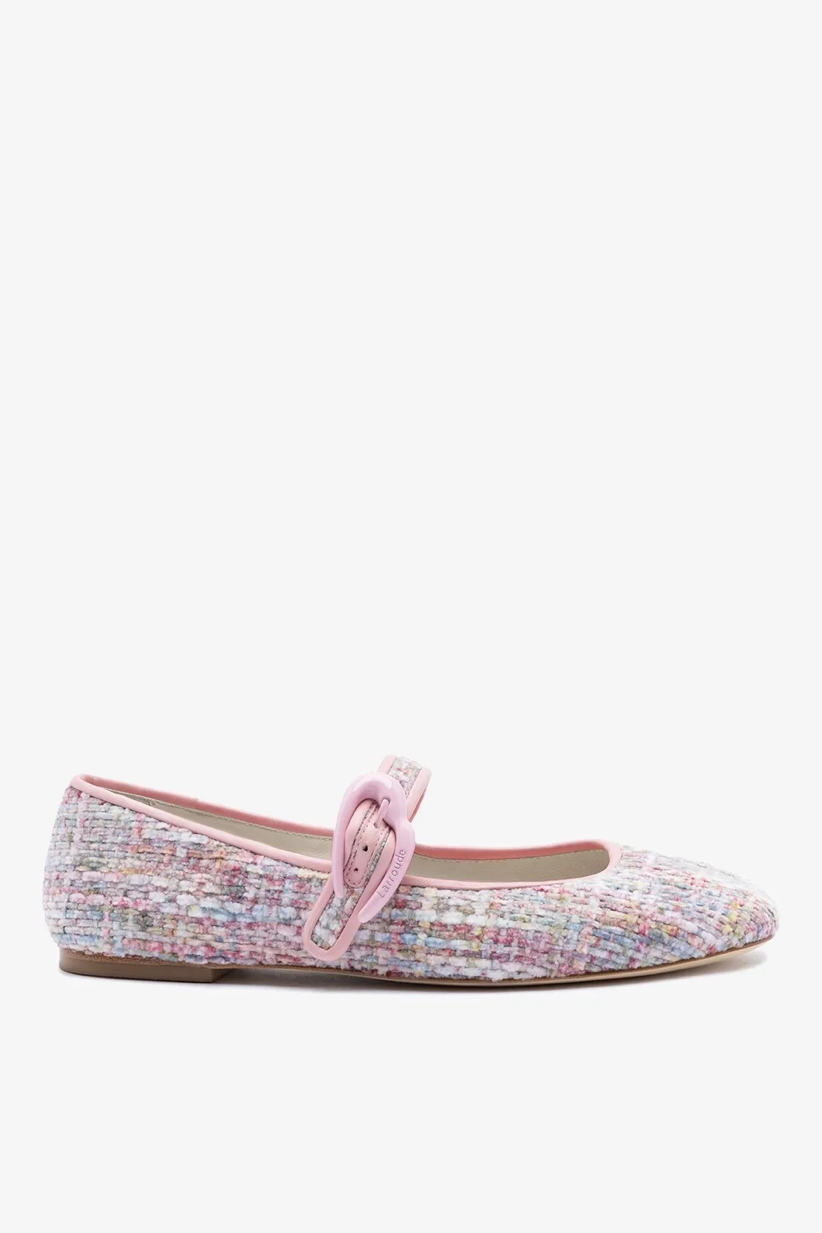 Verona Ballet Flat Tulip Printed Tweed - 1