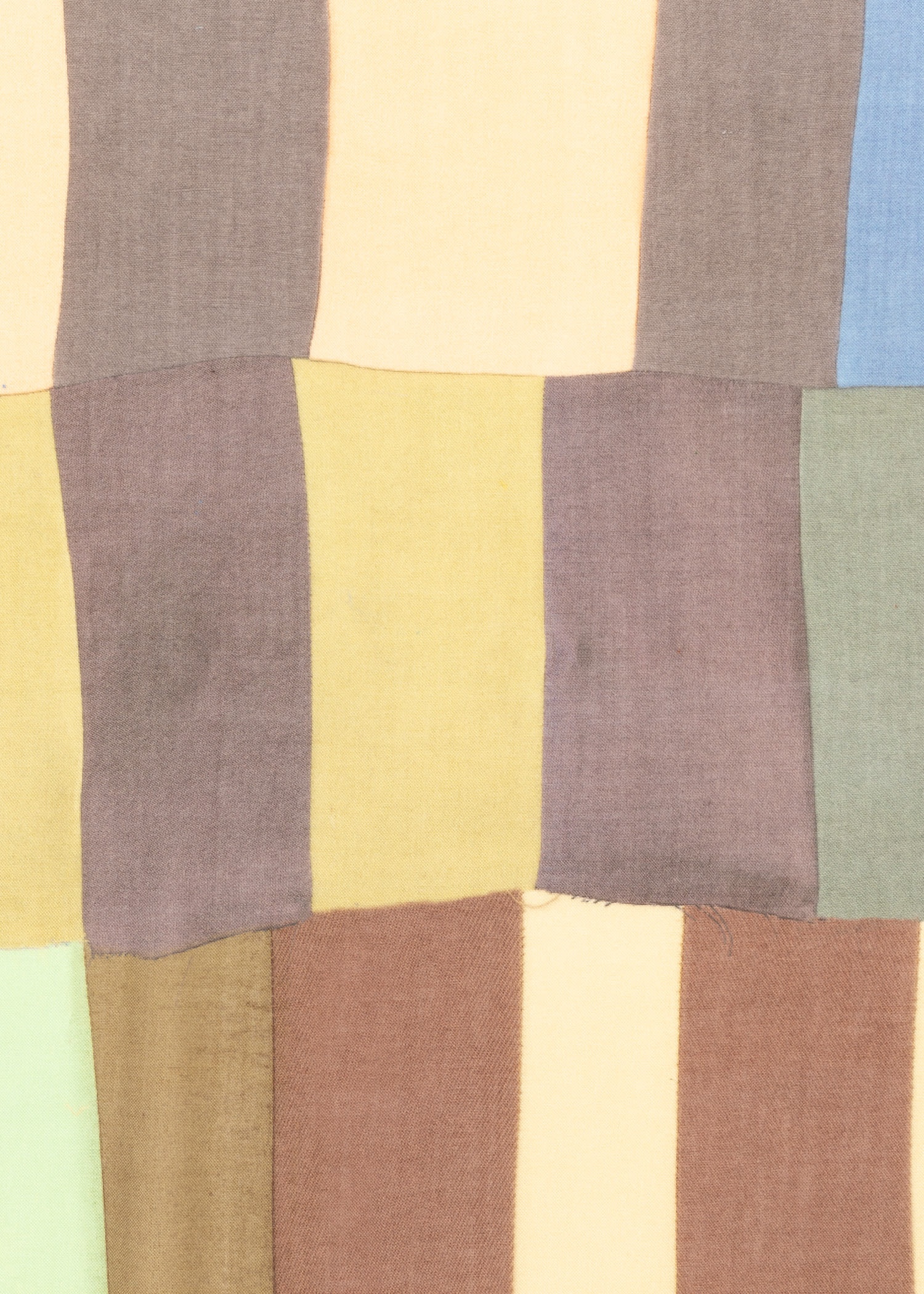 'Overlapping Check' Scarf - 3