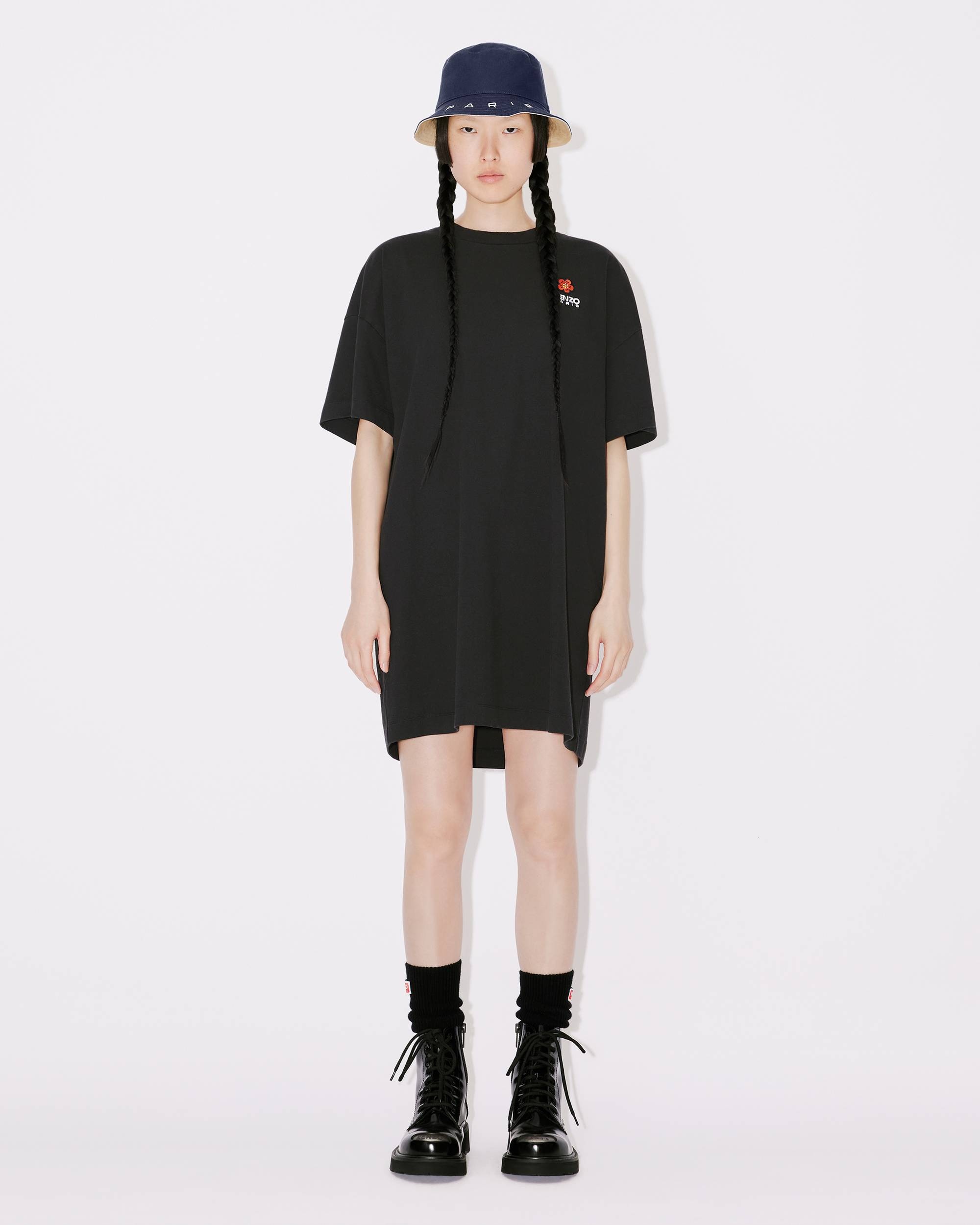'BOKE FLOWER' Crest oversize T-shirt dress - 3