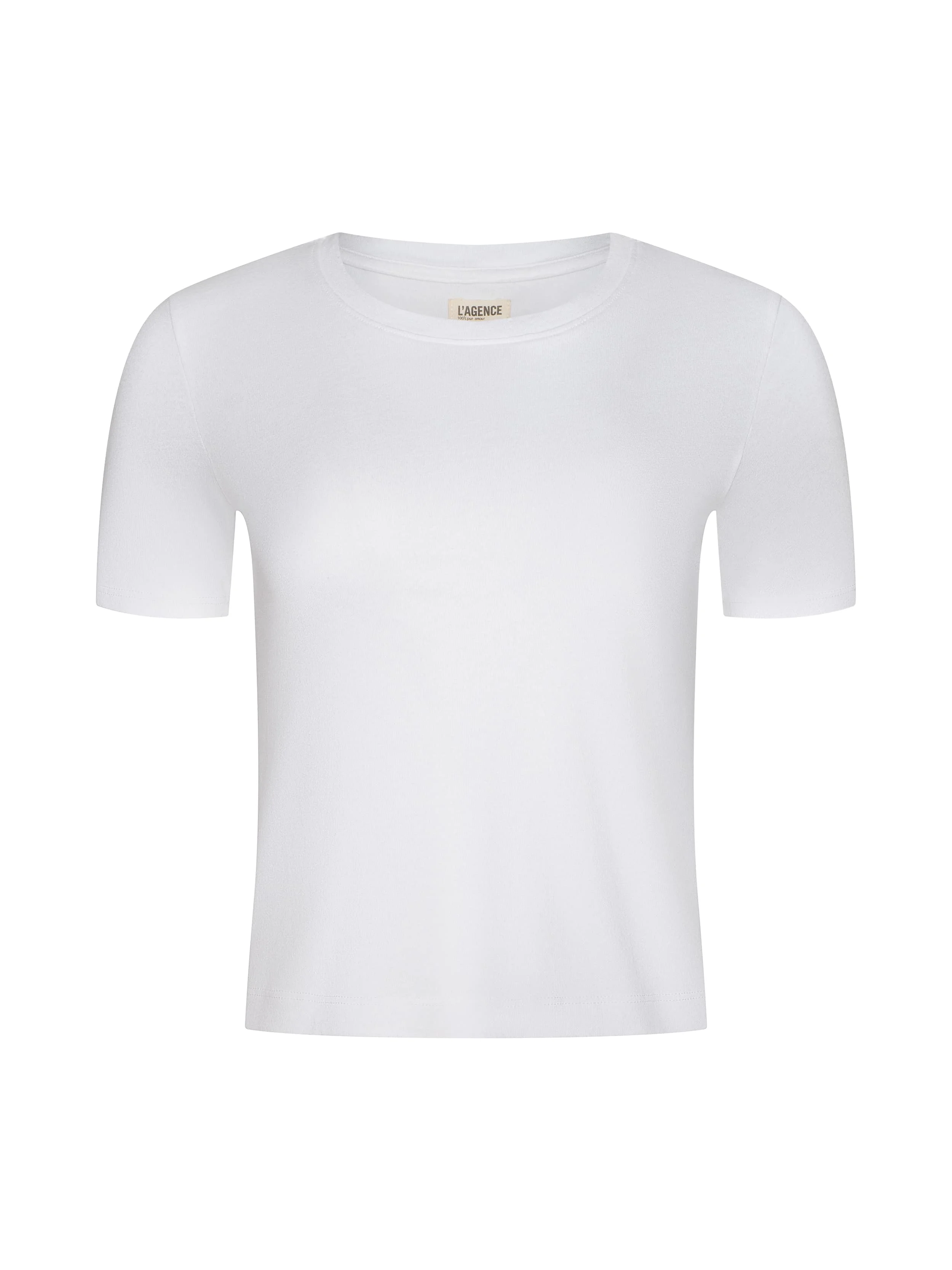 Stormy Cropped Cotton Tee - 1