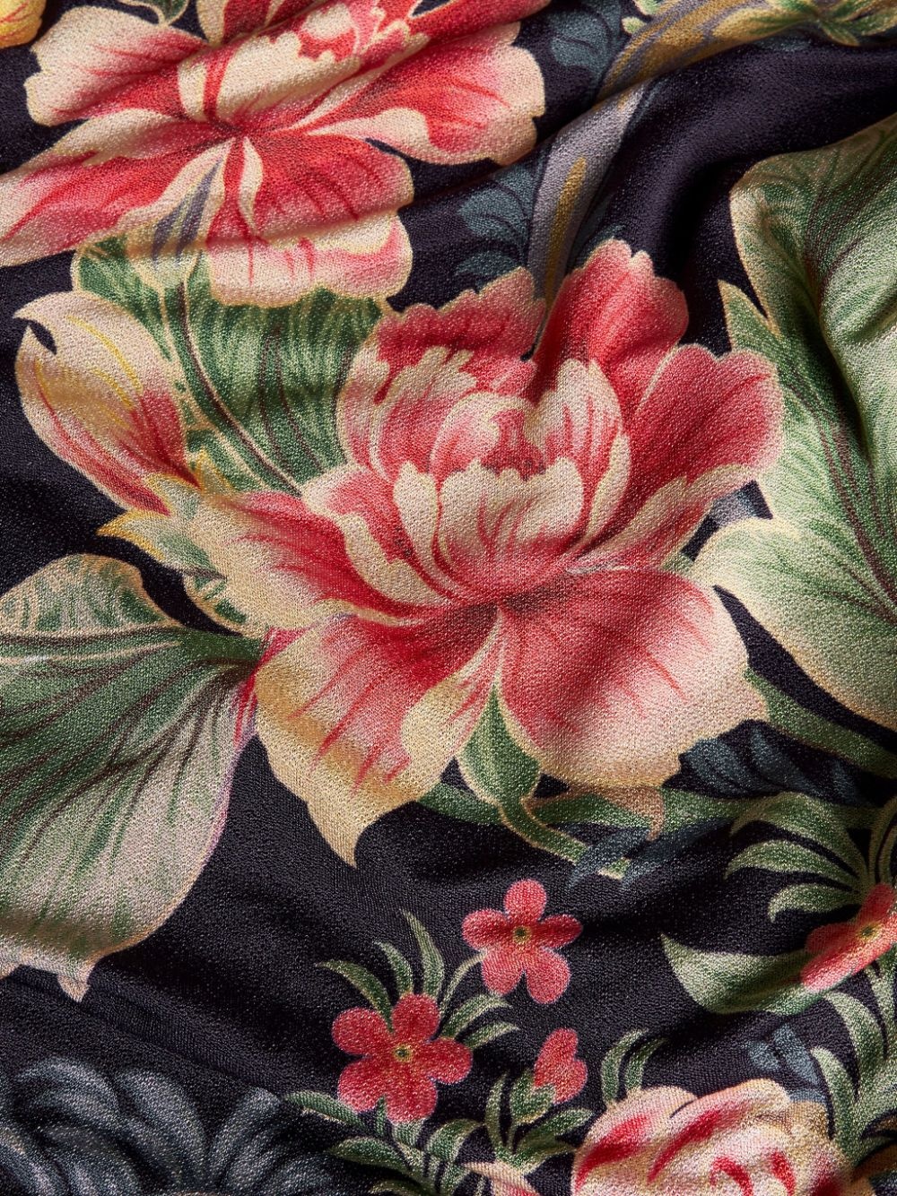 Cons floral-print midi dress - 3