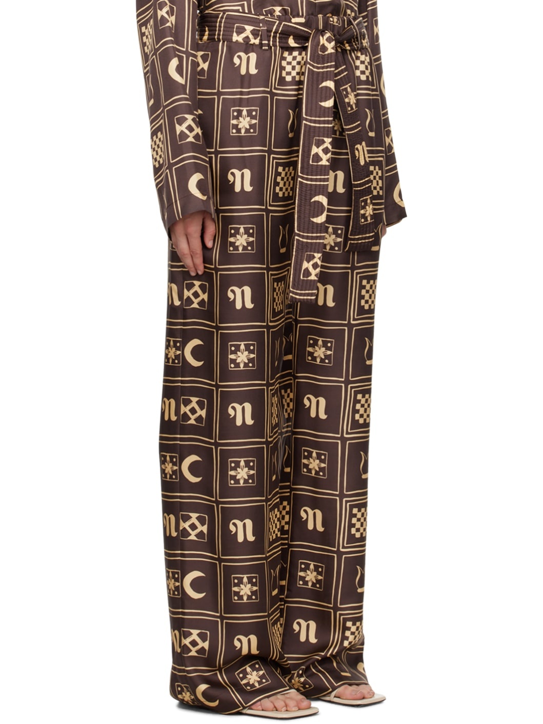 Brown Jadine Trousers - 2