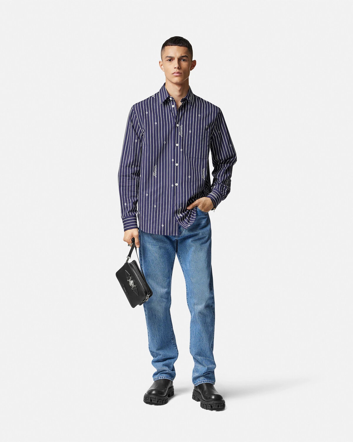 Versace Nautical Stripe Shirt - 2