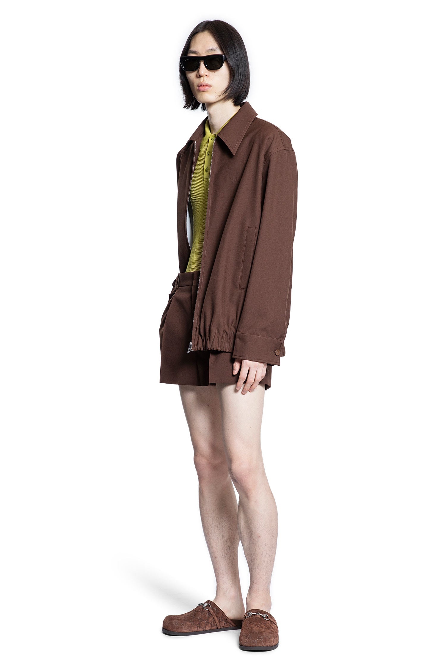 Logo-Wool-Twill-Jacket - 4