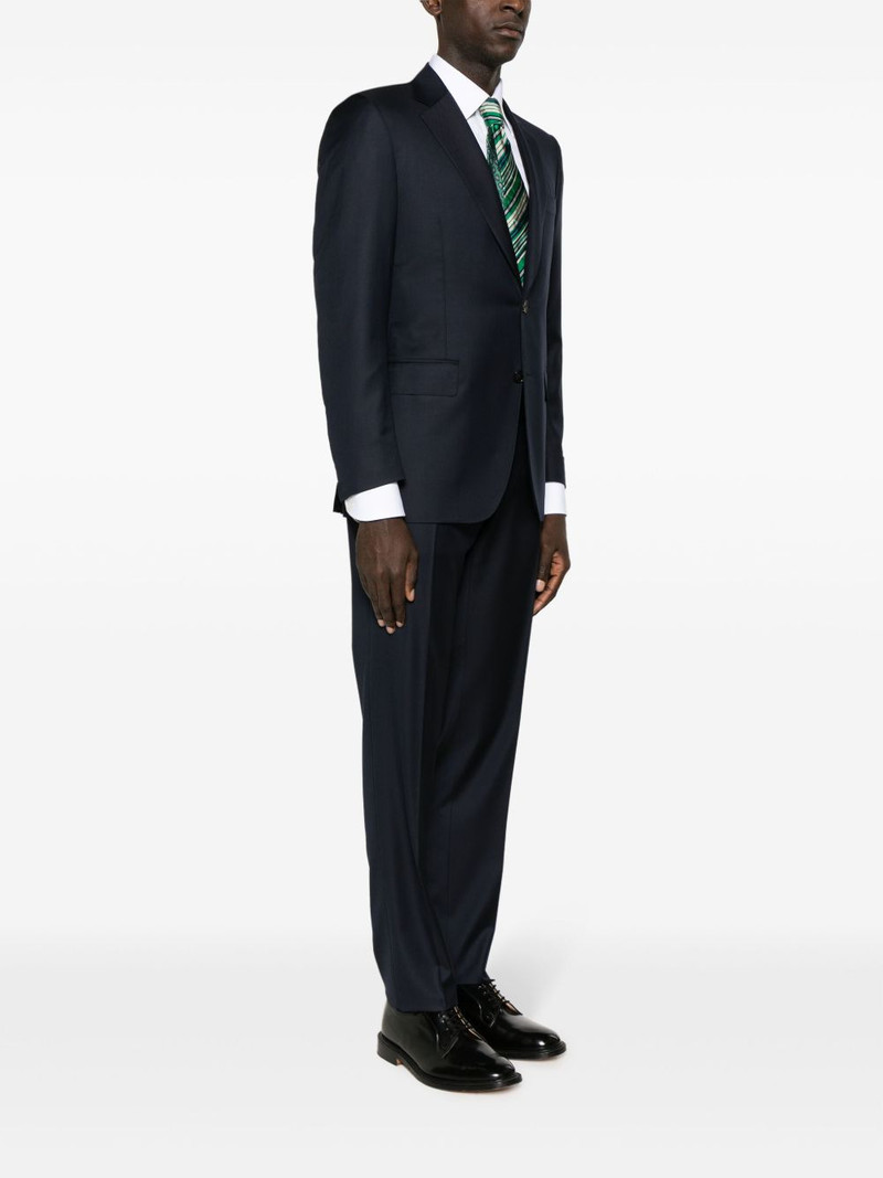 peak-lapes wool single-breasted suits 3