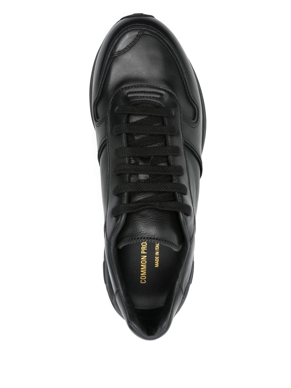 leather sneakers - 4
