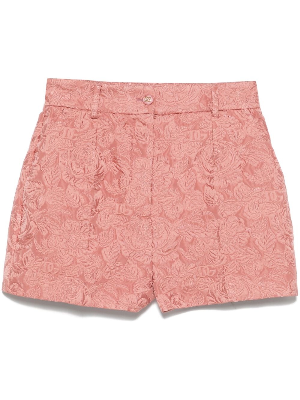 cloqué-effect shorts - 1