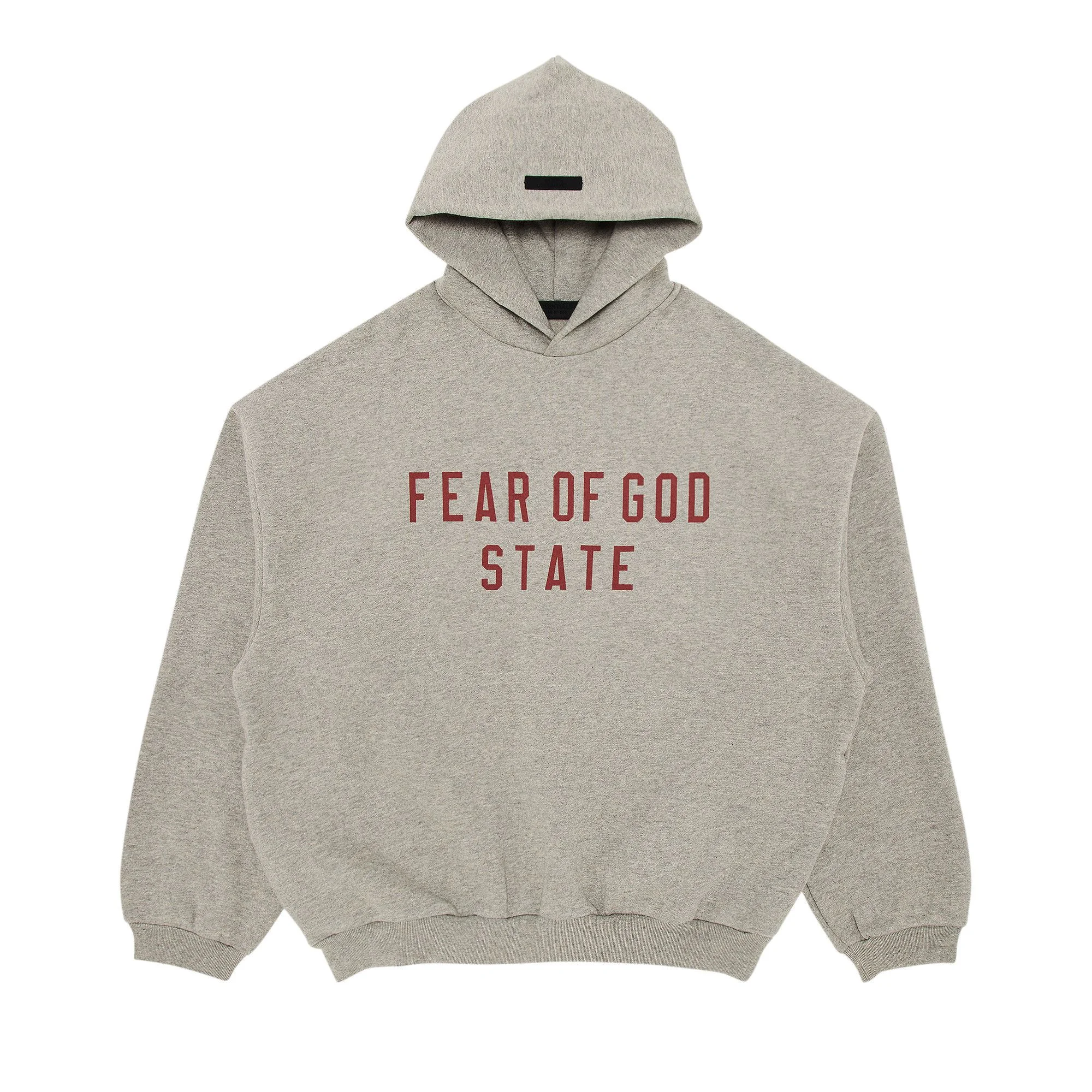 Fear of God Essentials Fleece Hoodie 'Dark Heather' - 1