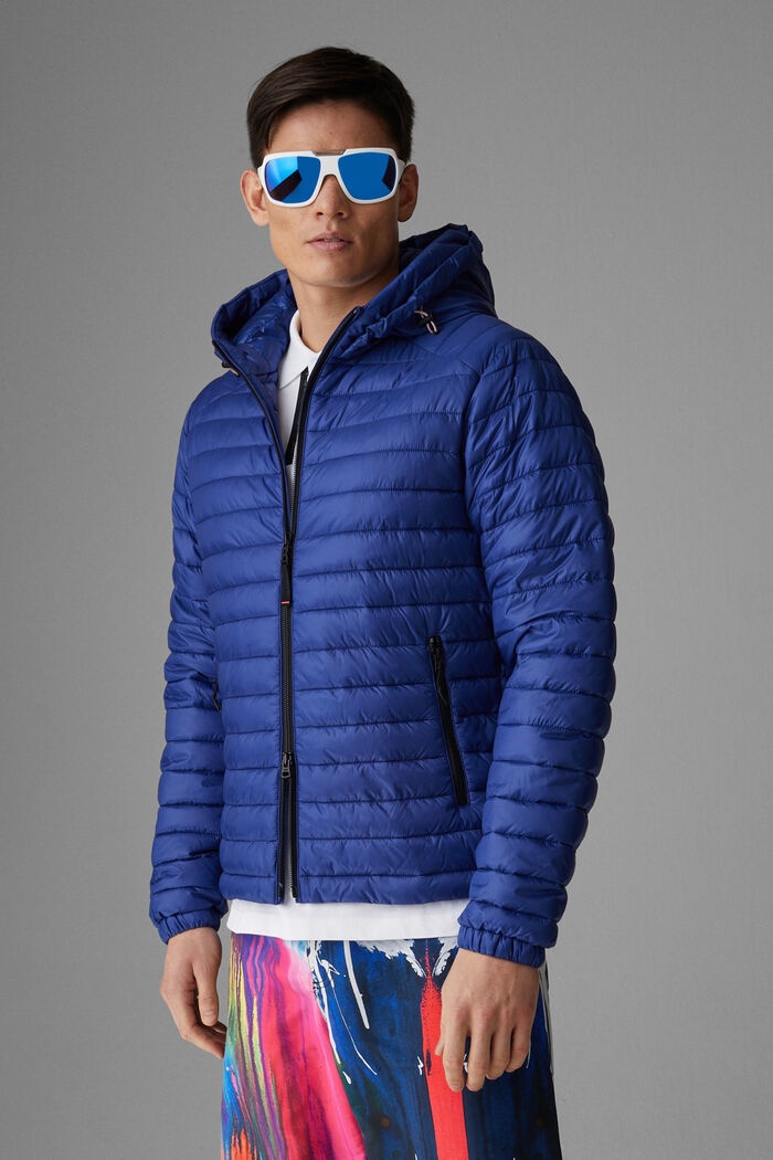 Juris Quilted jacket in Royal blue - 2
