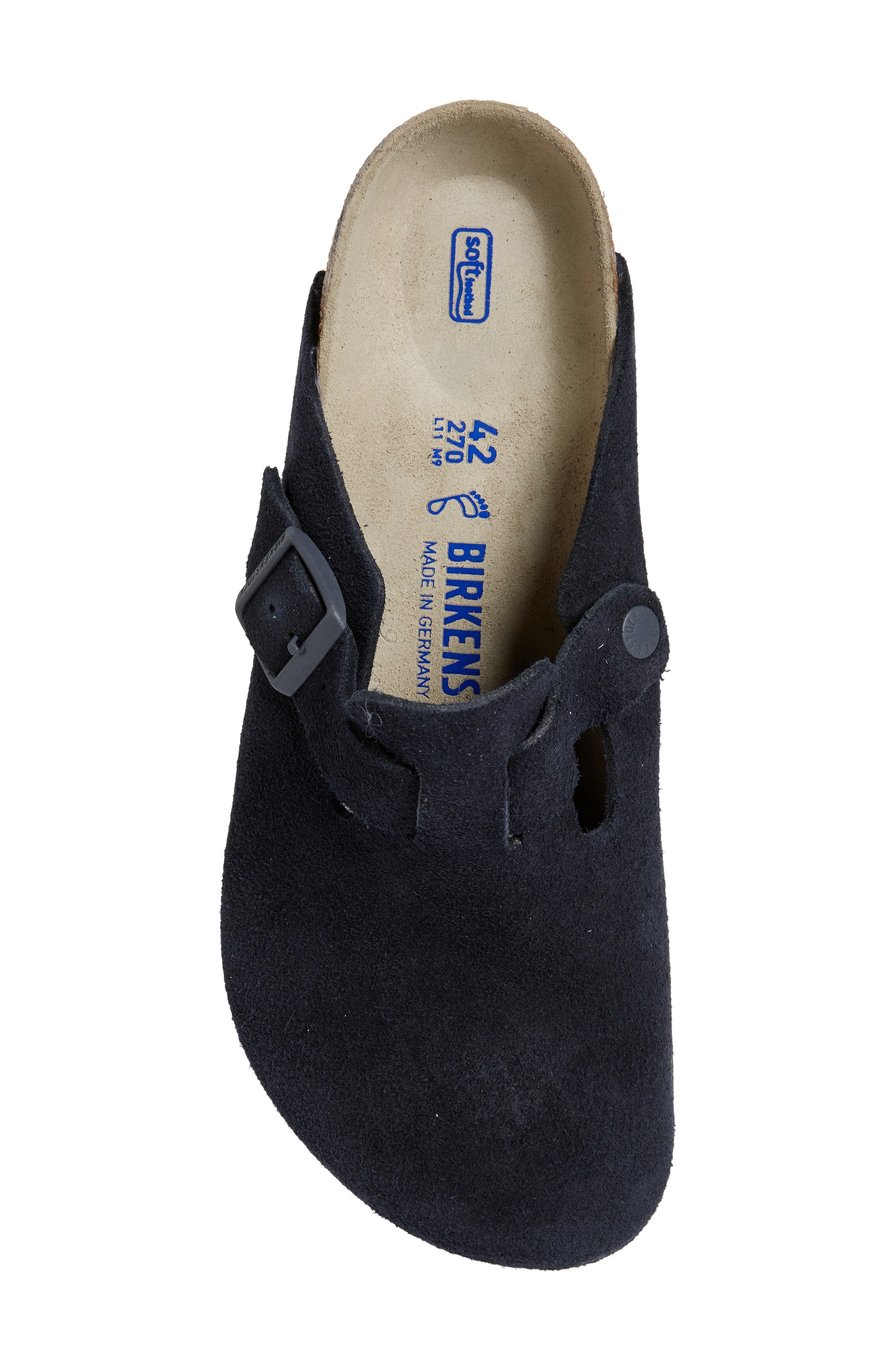 Birkenstock Boston Soft Clog in New Navy at Nordstrom - 5