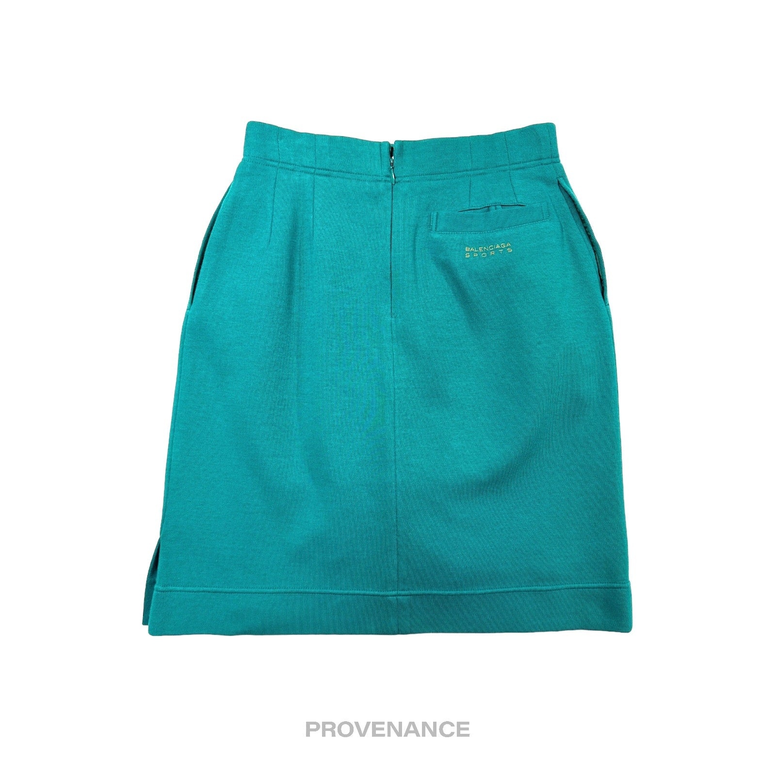 Balenciaga Sports Women Skirt - Teal S - 2